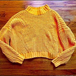 Hollister Chunky Cropped Sweater